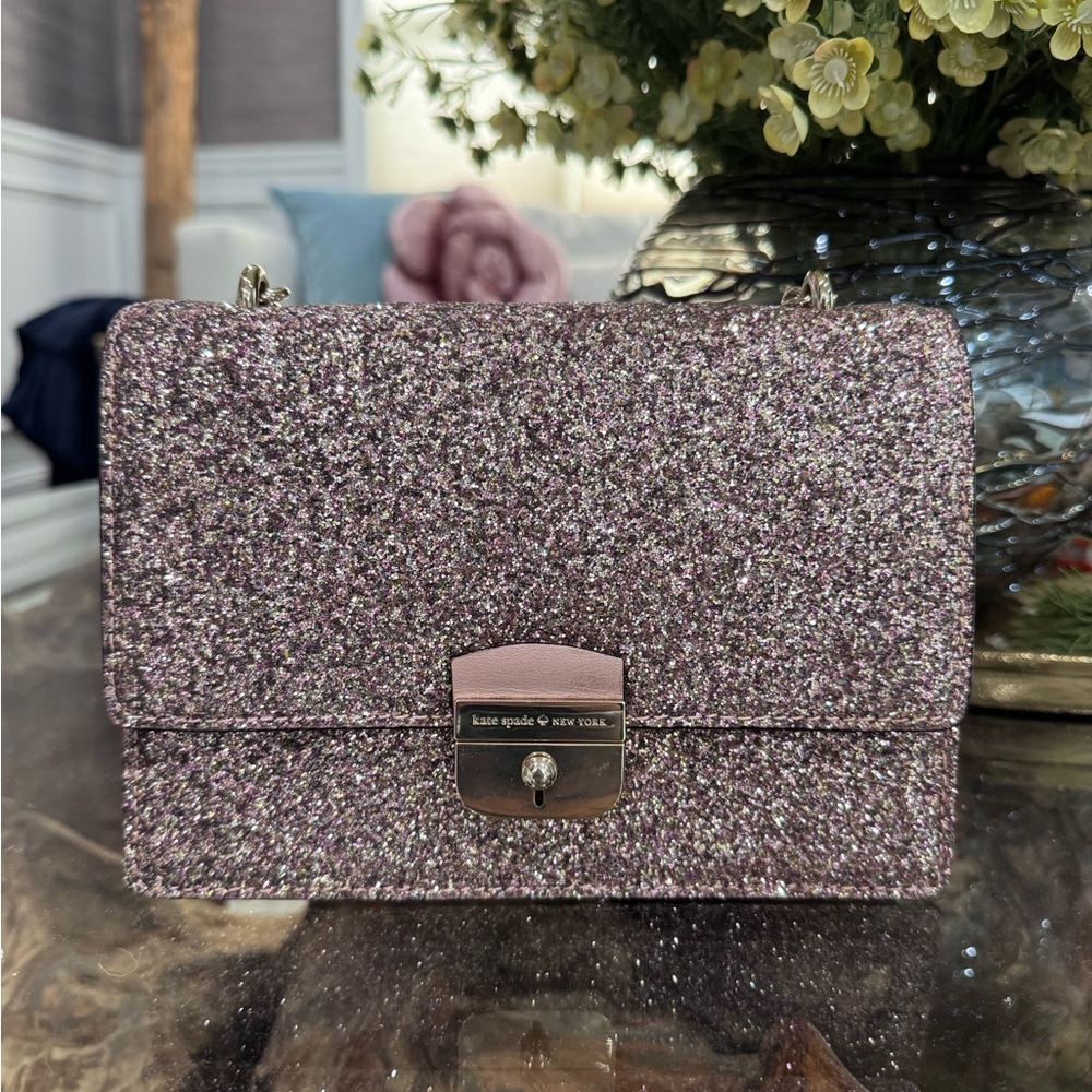 kate spade Glitter Pink Crossbody Bag